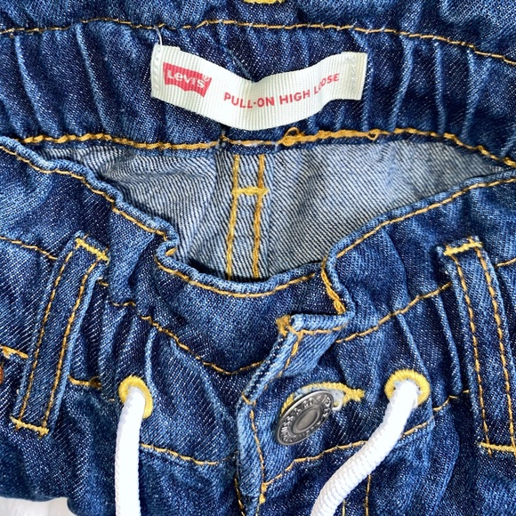 Levi’s pull-on high loose | girls  jeans size 10 reg | - Picture 6 of 8